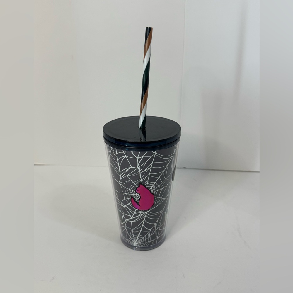 Starbucks Halloween Spider Web Insulated Tumbler with Straw